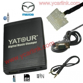 Mazda AUX, USB + 3,5mm interface