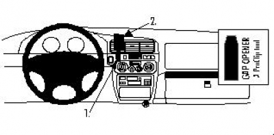 ProClip Monteringsbygel BR852380
