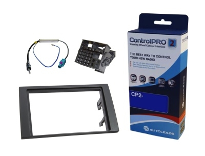 Installationskit 2DIN Audi A4 8K 2007-2014