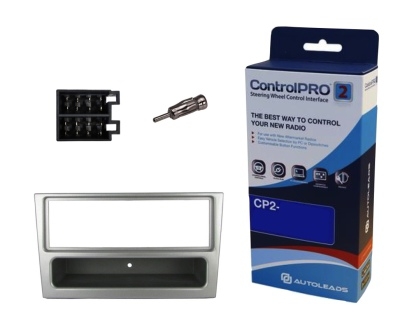 Installationskit 1DIN Opel/Cheva/Suzuki 2000-2010 Silver