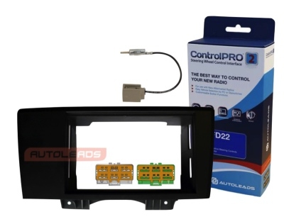 Installationskit 2DIN Volvo S60/S70/V/XC 2000-2004