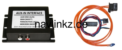 AUX-IN Interface MMi3 High/basic (MOST)