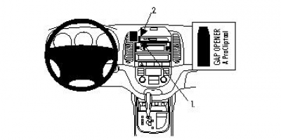 ProClip - Hyundai Santa fe 06-12