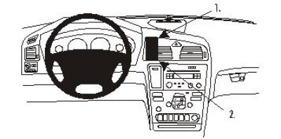 ProClip - Volvo S60, V70, XC70 00-10