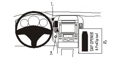ProClip - Toyota Corolla Verso, SportsVan 04-09