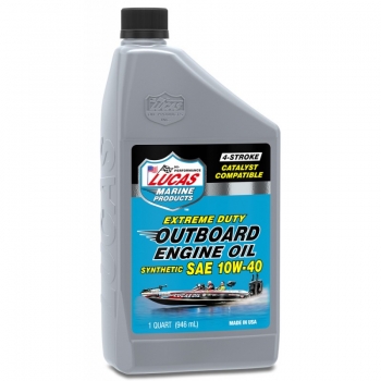 Lucas Outboard Engine Oil Synthetic SAE 10W-40