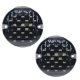 LED Blinkers för Harley Davidson, Rökfärgad