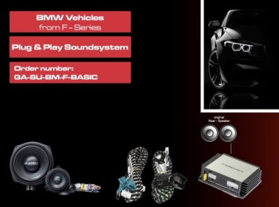 Gladen SoundUp BMW F, G-modell utan OEM ljudsystem